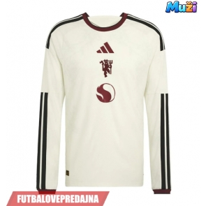 Lacne Muži Futbalové dres Manchester United 2026-27 Dlhy Rukáv - Tretina